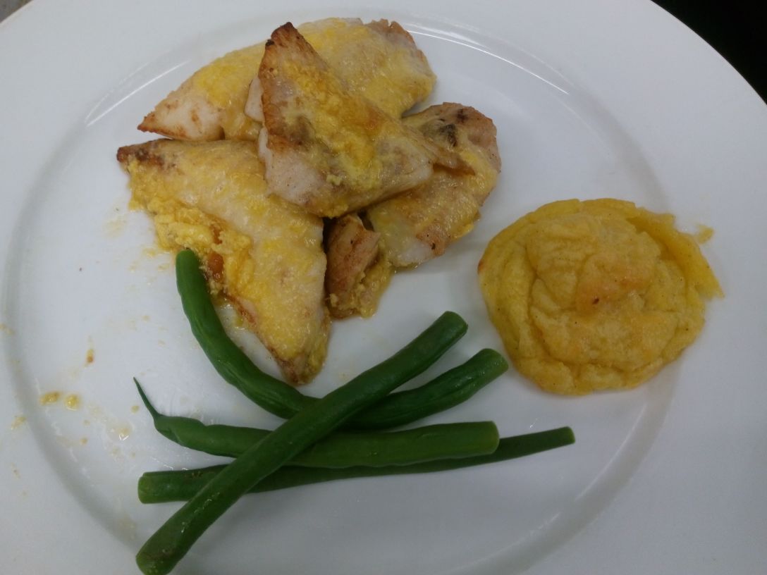 DIY Grilled fillets with Hollandaise and Pommes Duchess